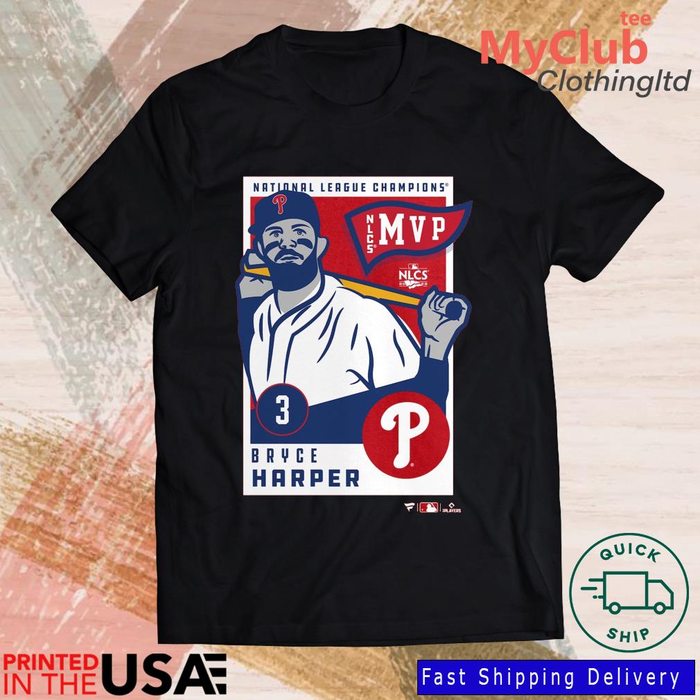 Philadelphia Phillies Bryce Harper MVP 2022 Postseason National League  Champs shirt, hoodie, sweater, long sleeve and tank top