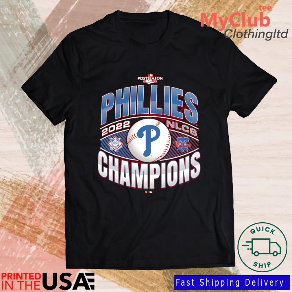 Philadelphia Phillies Champions National League Postseason 2022 NLCS T-Shirt  - Kaiteez