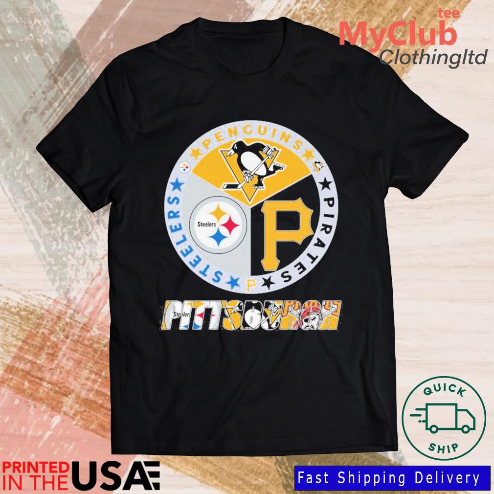 Pittsburgh All Team Sports Penguins Pirates And Steelers shirt, hoodie,  sweater, long sleeve and tank top