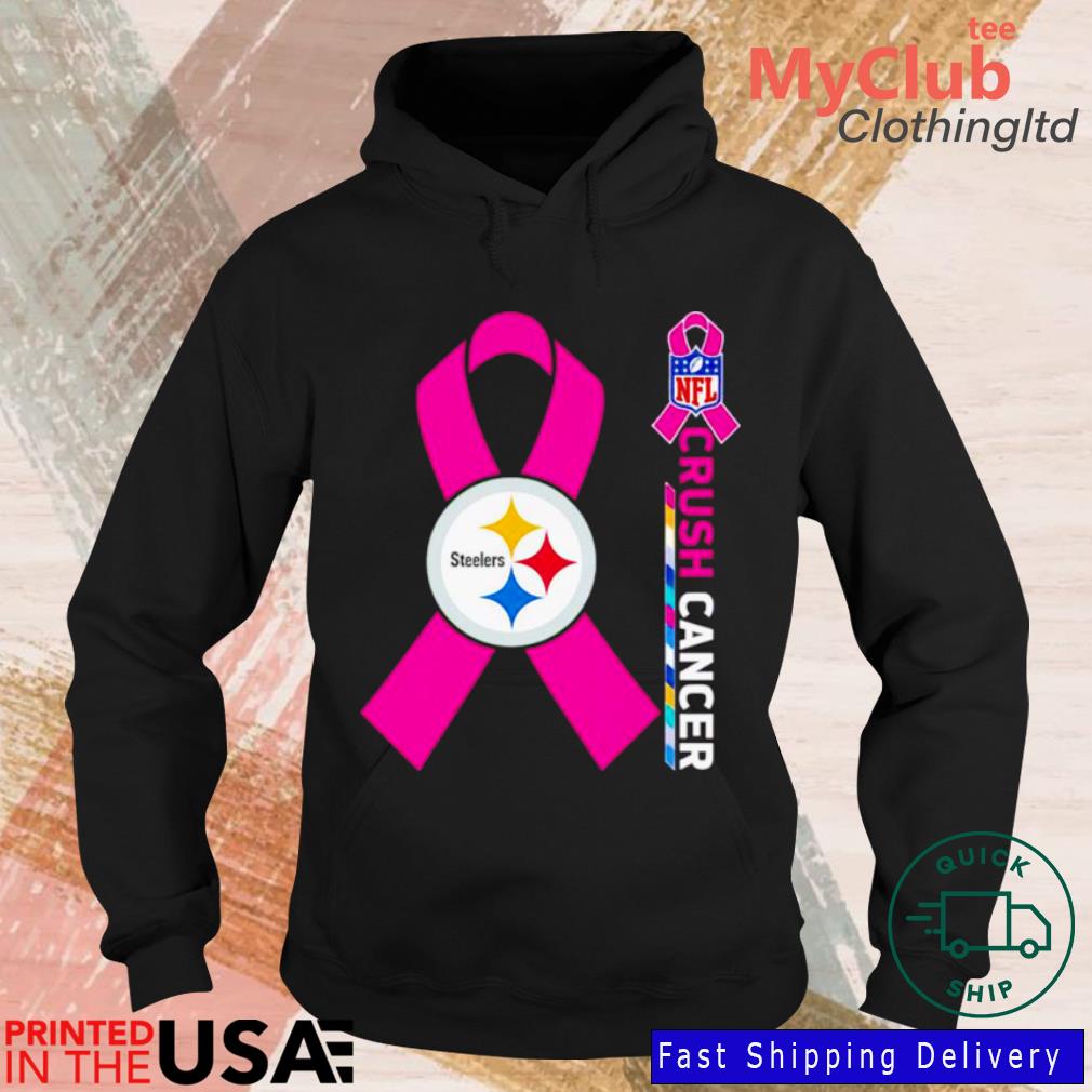 Pittsburgh Steelers Crush Cancer Shirt - High-Quality Printed Brand