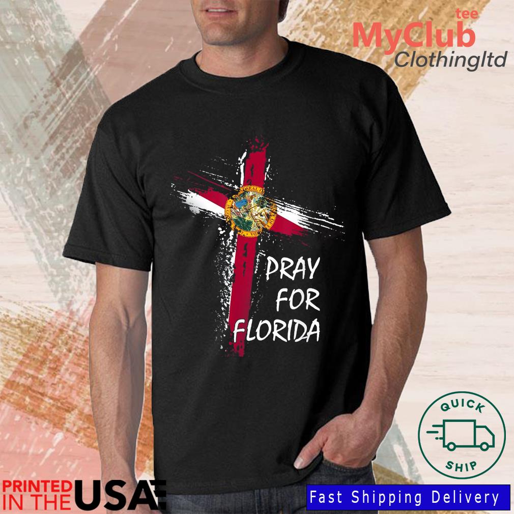 Pray For Florida Beach Stand With Florida Strong T-Shirt