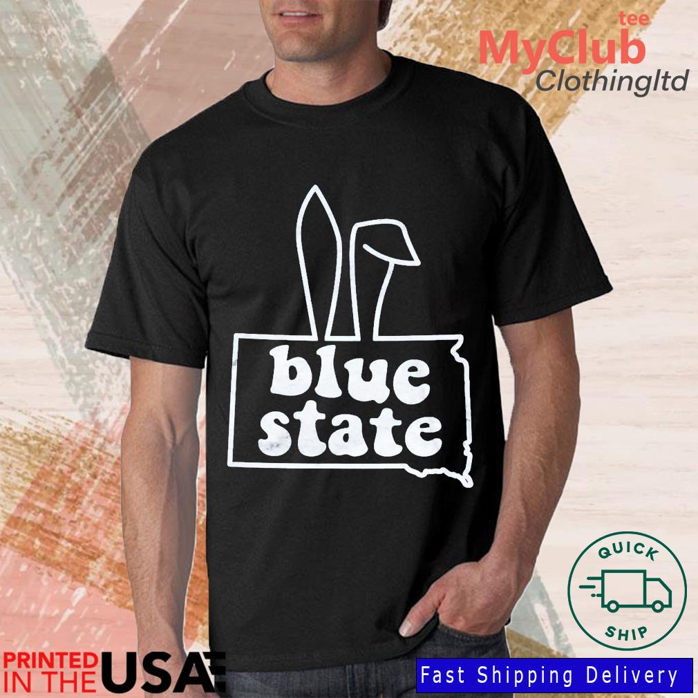 Rabbit Blue State shirt
