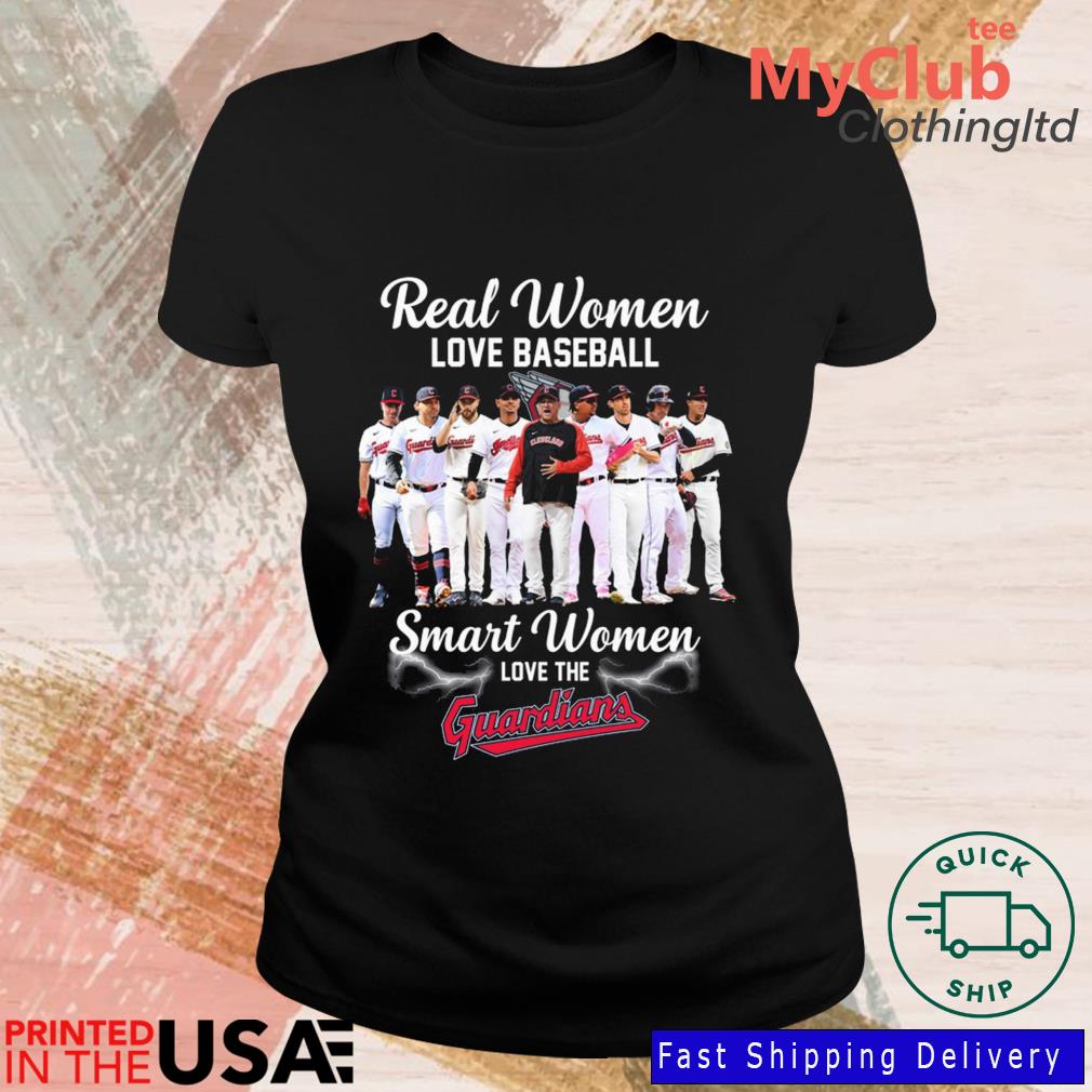 Official Real women love baseball smart women love the Cleveland