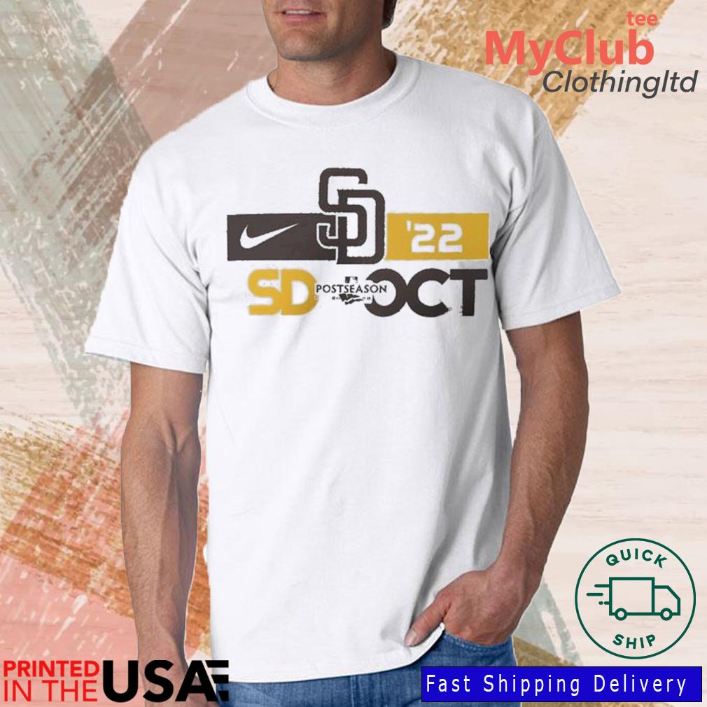 San Diego Padres Nike 2022 Postseason Shirt