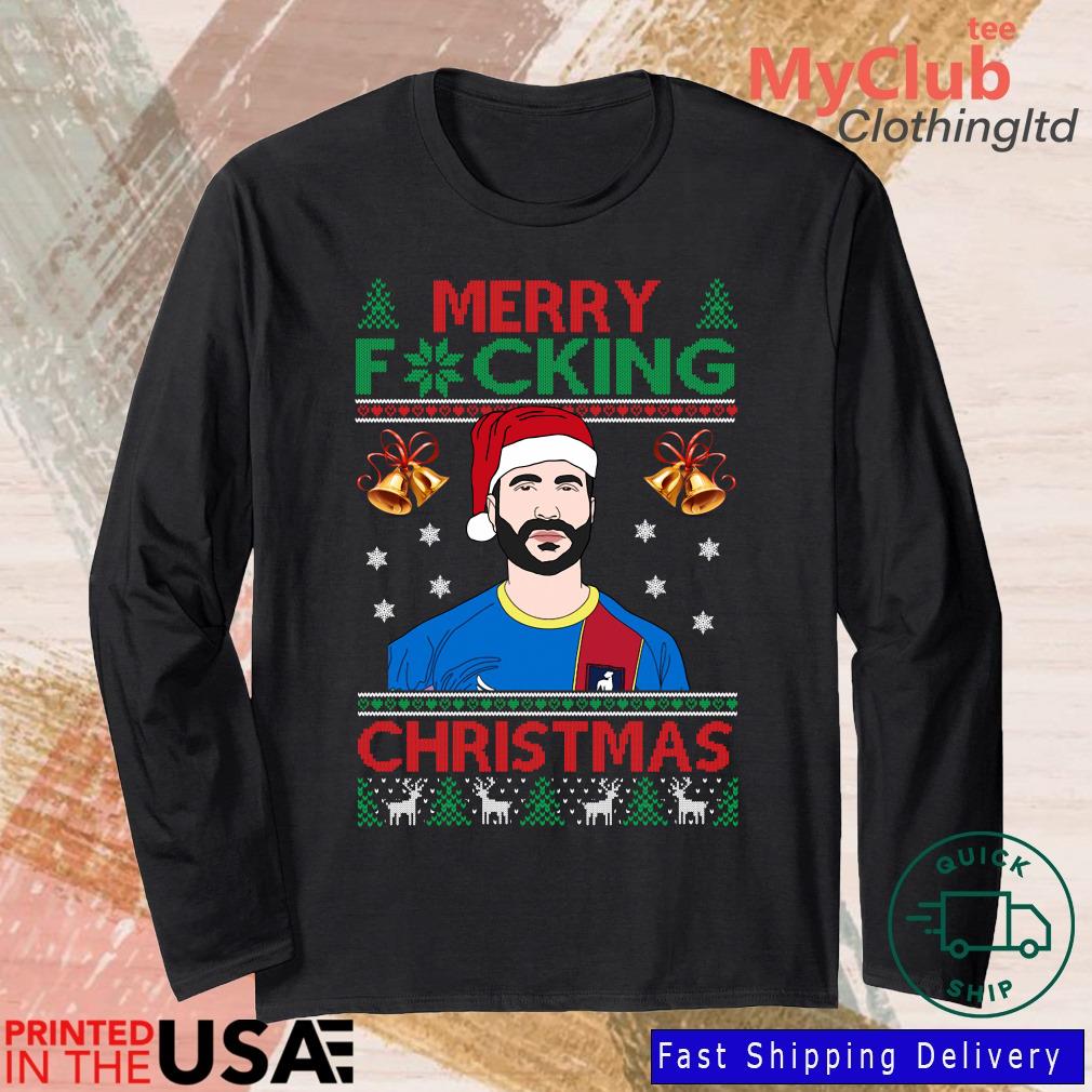 Santa Roy Kent Merry Fucking Christmas Ugly Sweater 244921663_303212557877375_8748051328871802726_n