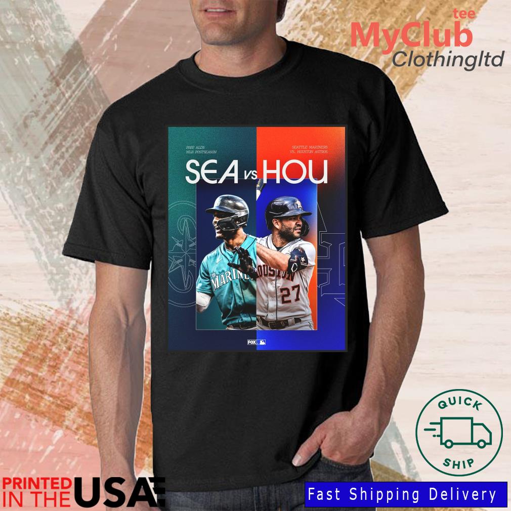 Seattle Mariners AndHouston Astros 2022 ALDS MLB Postseason Shirt