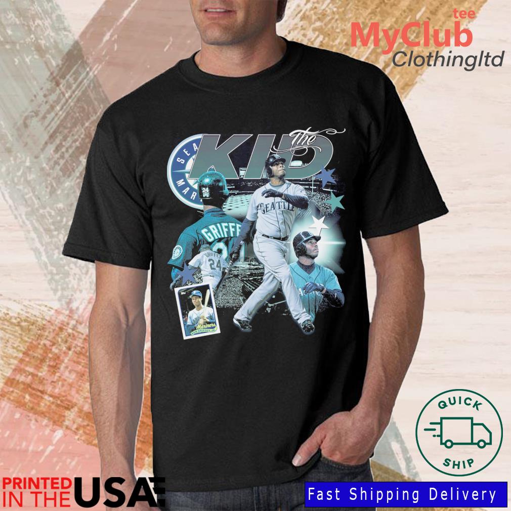 Ken Griffey Jr. Seattle Mariners the kid funny T-shirt, hoodie, sweater,  long sleeve and tank top