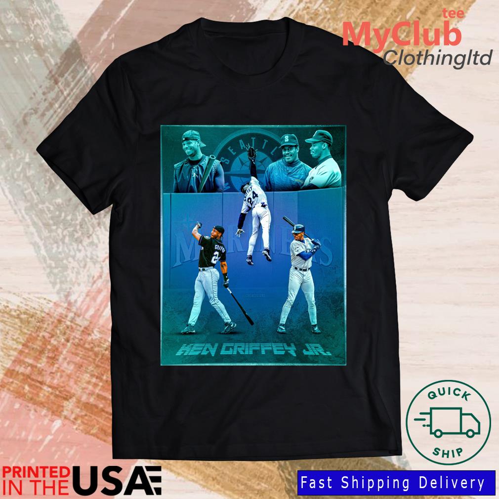 Official Ken Griffey Jr. Seattle Mariners T-Shirts, Mariners Shirt,  Mariners Tees, Tank Tops