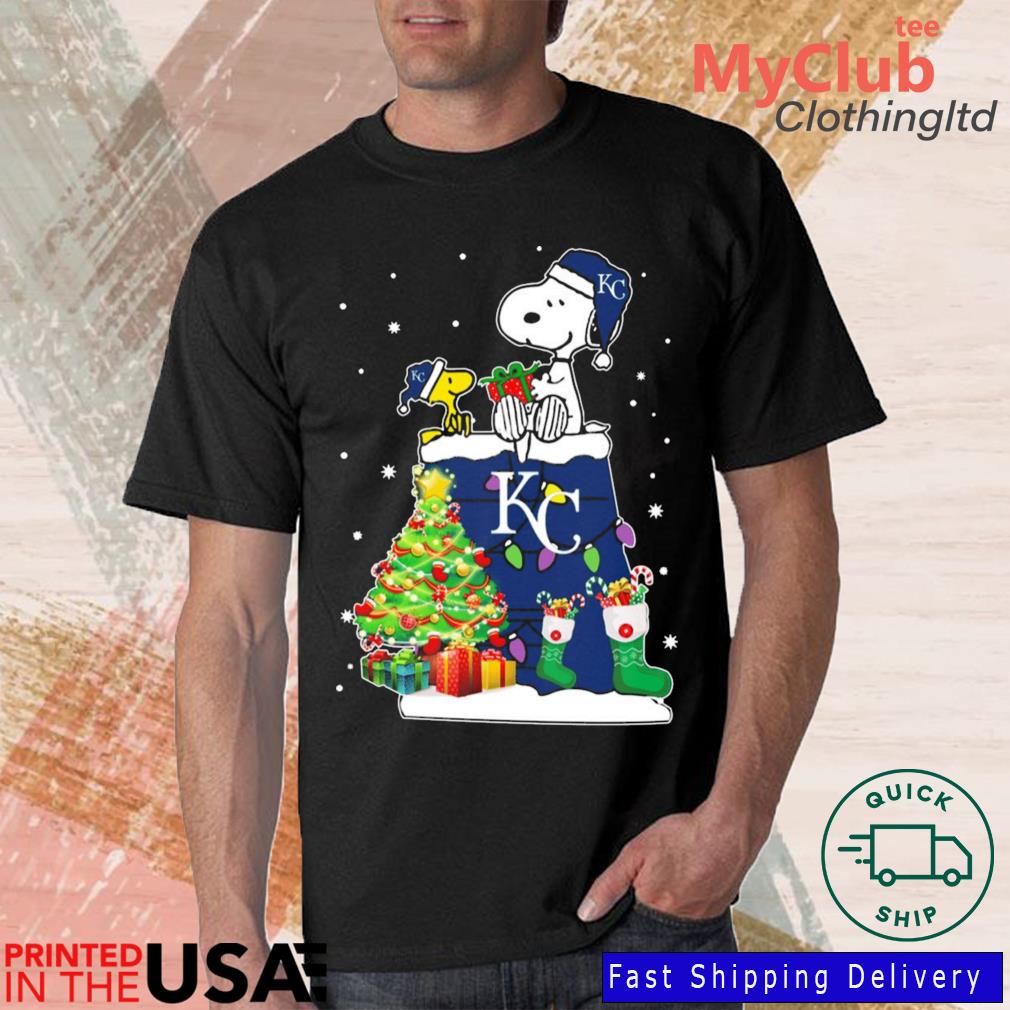 Snoopy And Woodstock Kansas City Royals Merry Christmas sweater