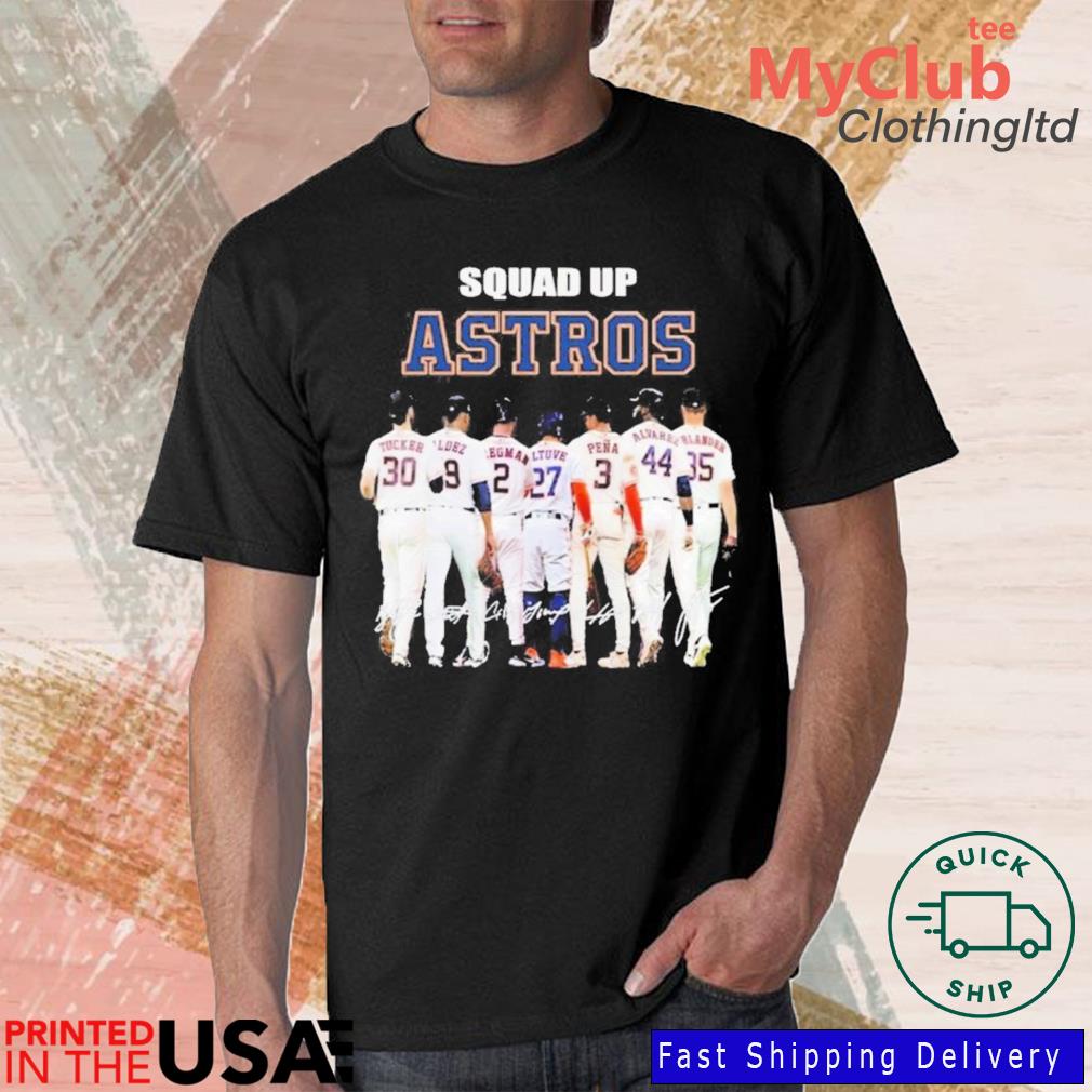 Squad Up Astros Signature T-Shirt, hoodie, sweater, long sleeve