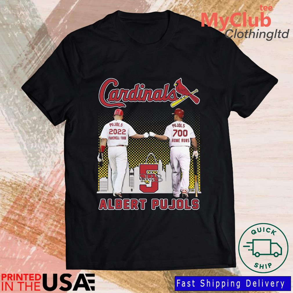 Official St Louis Cardinals Albert Pujols 2022 Farewell Tour 700 Home Runs  Signature Shirt, hoodie, sweater, long sleeve and tank top