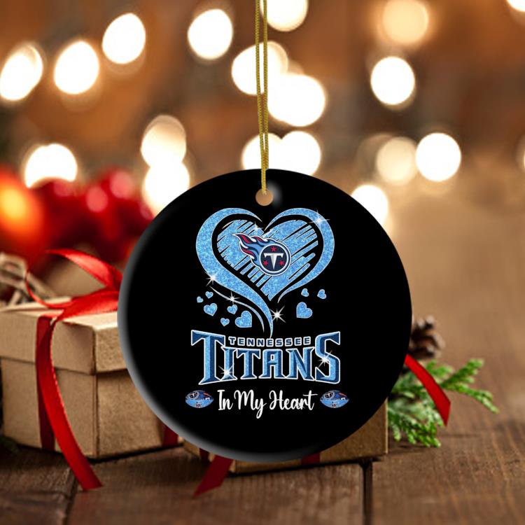 Tennessee Titans in my heart ornament