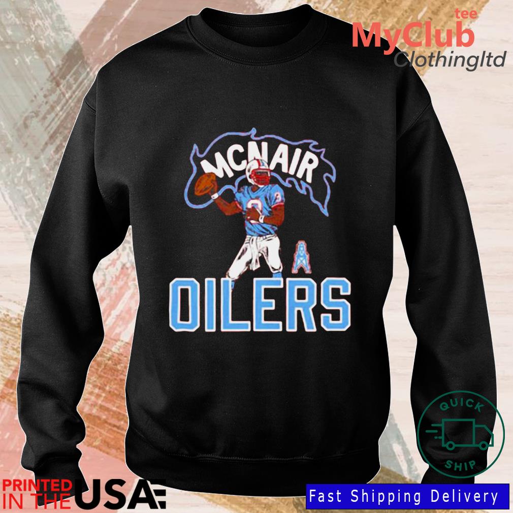 Tennessee Titans steve mcnair oilers shirt - Limotees