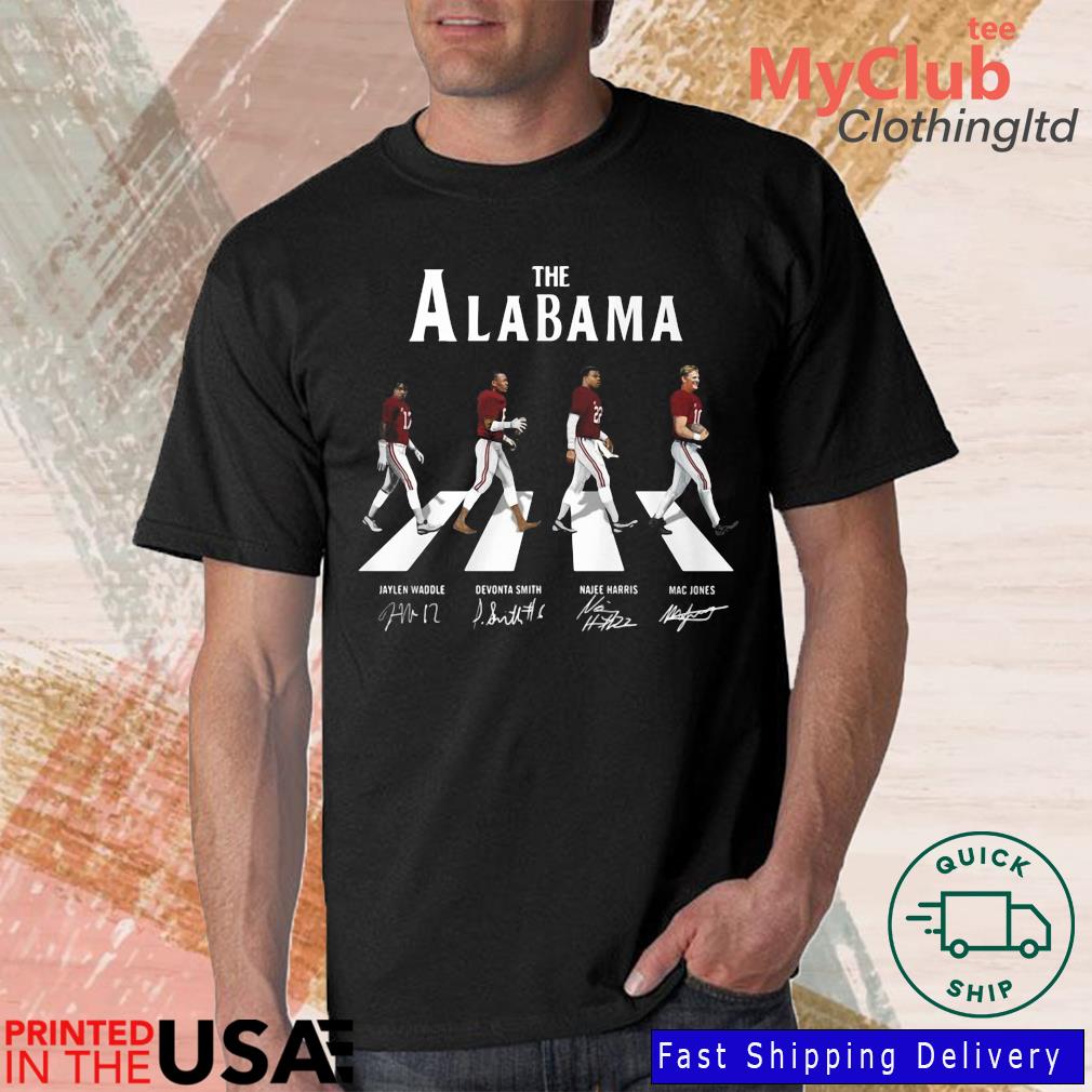 The Alabama Crimson Tide Abbey Road Signatures Shirt