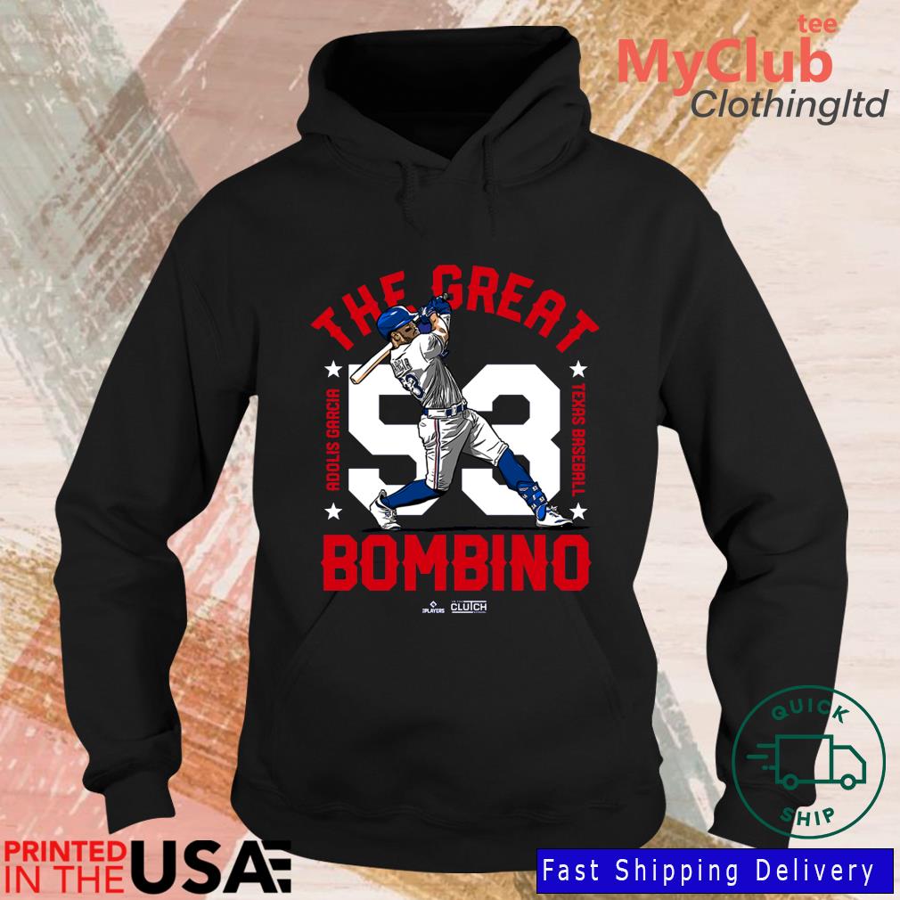 Texas Rangers #53 Adolis García El Bombino Mlbpa Shirt, hoodie, sweater,  long sleeve and tank top