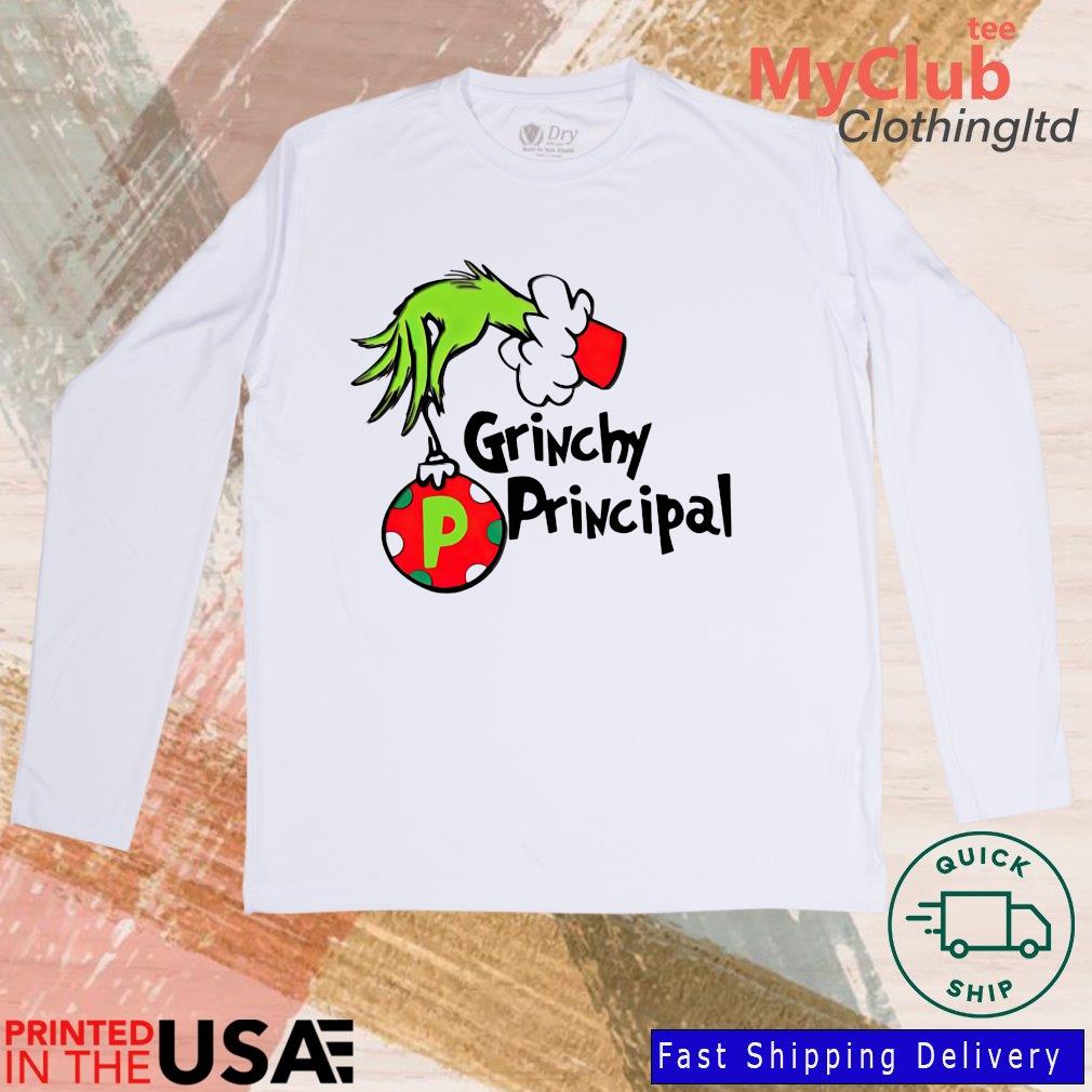 The Grinch Hand Grinchy Principal Christmas Sweater 244646687_194594102790085_1199470048251885811_n