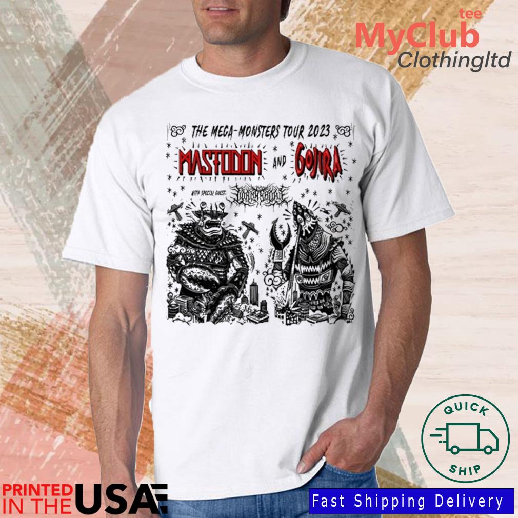 mastodon gojira tour shirt