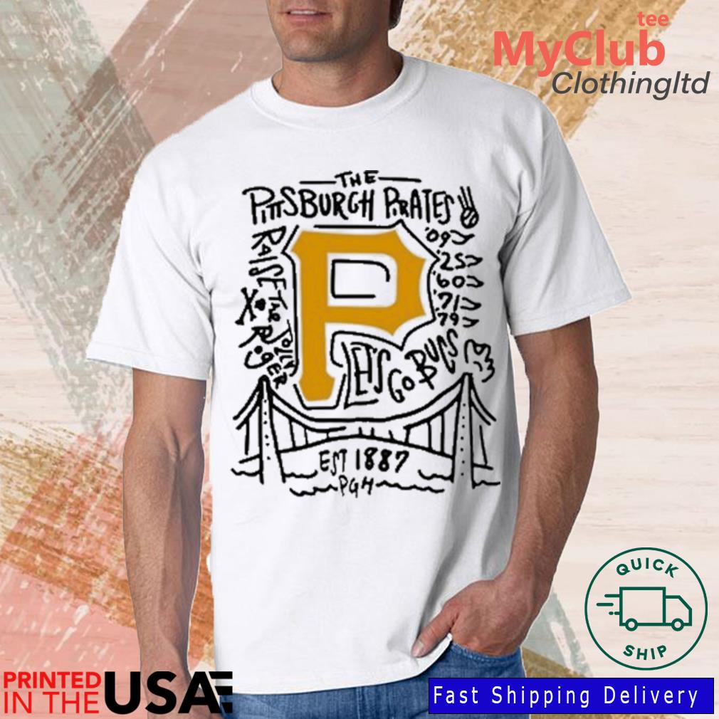 Eletees The Pittsburgh Pirates Raise The Jolly Let's Go Bucs Shirt