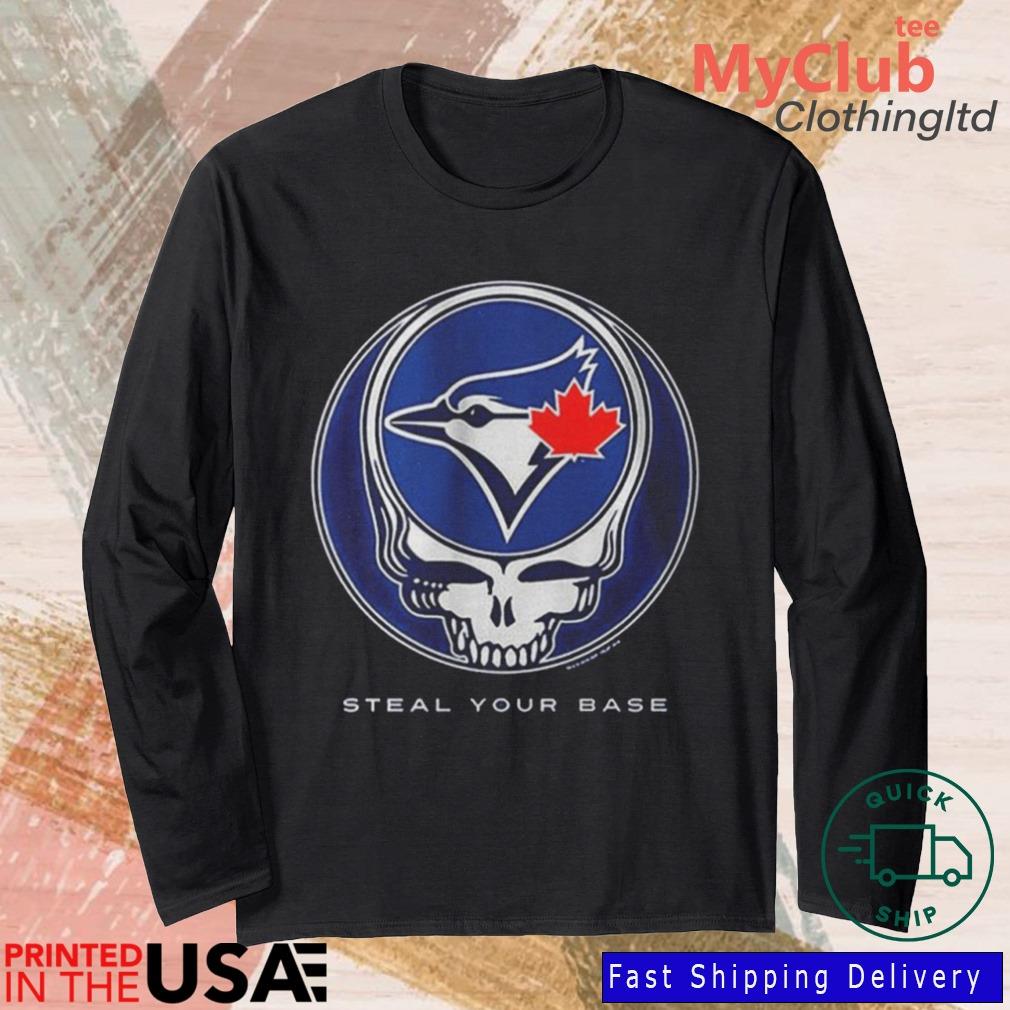 Toronto Blue Jays Steal Your Base Tie-Dye T-Shirt