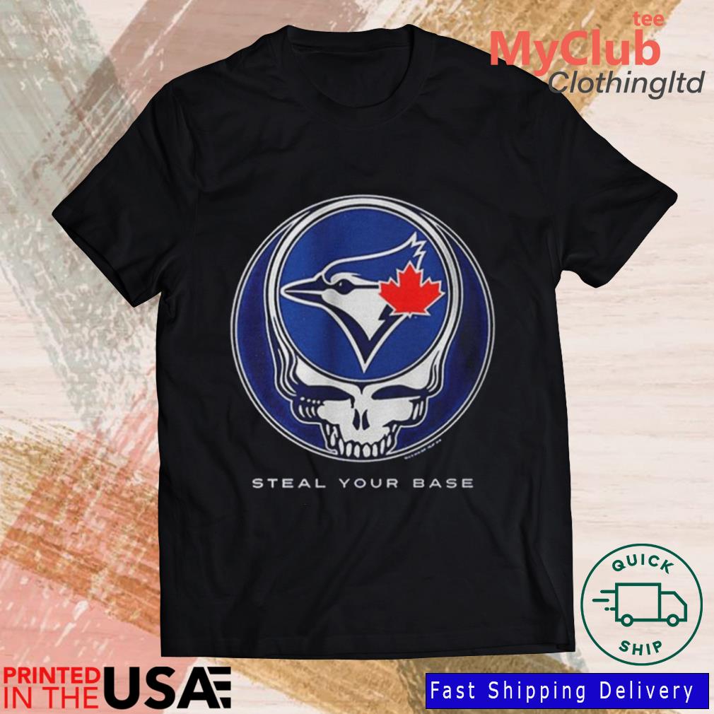 Toronto Blue Jays The Grateful Dead Baseball MLB Mashup Premium Men's T- Shirt 